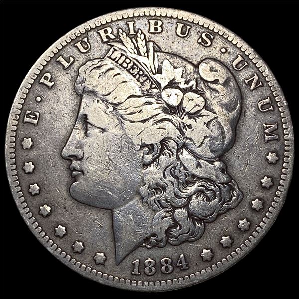 1884-S Silver Morgan Dollar LIGHTLY  CIRCULATED