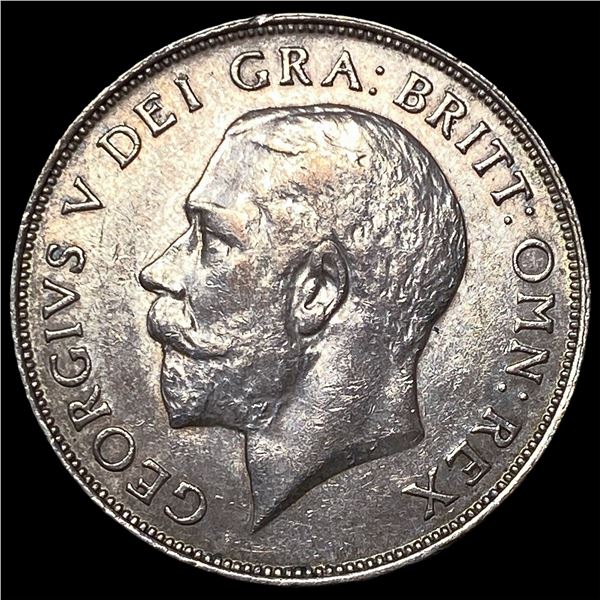 1911 Great Britain Silver One Shilling UNCIRCULATED