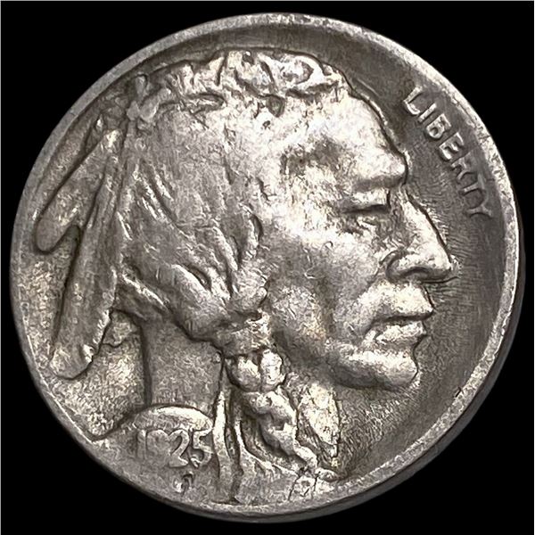 1925-S Buffalo Nickel NEARLY UNCIRCULATED