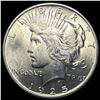 Image 1 : 1925 Peace Silver Dollar GEM BU