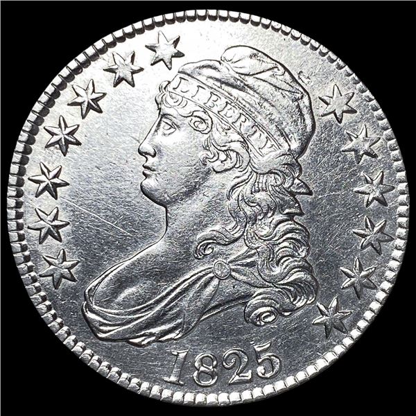 1825 Capped Bust Half Dollar UNCIRCULATED