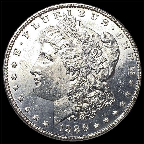 1886 Silver Morgan Dollar GEM BU