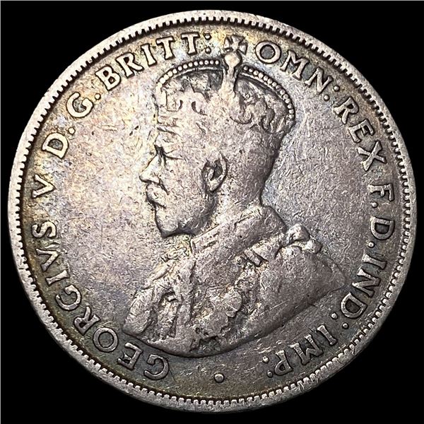 1926 Australia Silver Florin LIGHTLY CIRCULATED