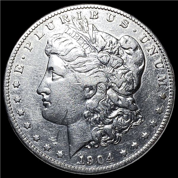 1904-S Silver Morgan Dollar CLOSELY  UNCIRCULATED