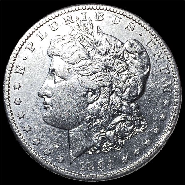 1884-S Morgan Silver Dollar CLOSELY UNCIRCULATED