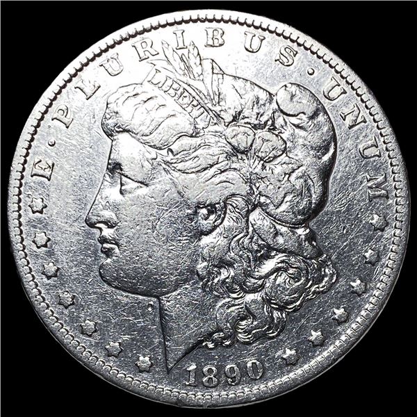 1890-CC Silver Morgan Dollar LIGHTLY  CIRCULATED