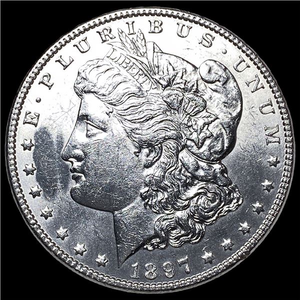 1897 Silver Morgan Dollar UNCIRCULATED