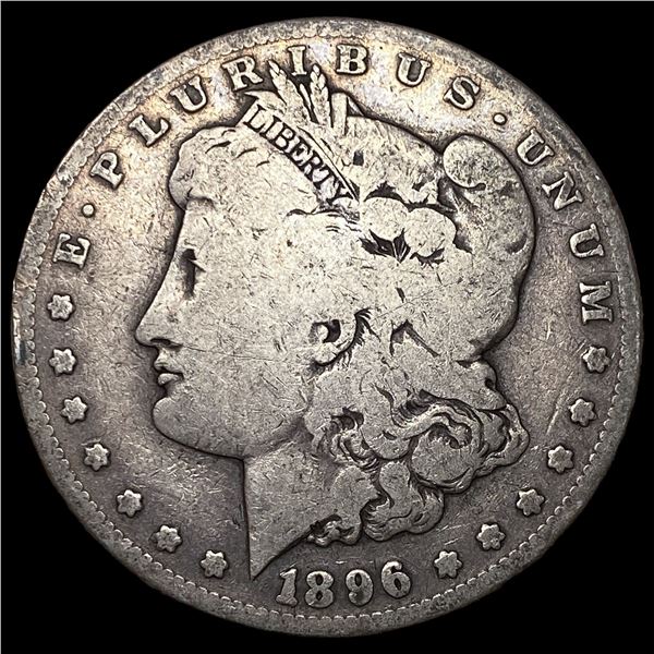 1896-S Silver Morgan Dollar NICELY CIRCULATED