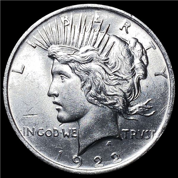 1922 Silver Peace Dollar GEM BU