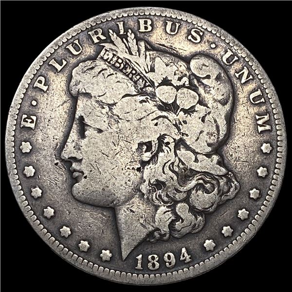 1894-S Silver Morgan Dollar LIGHTLY CIRCULATED