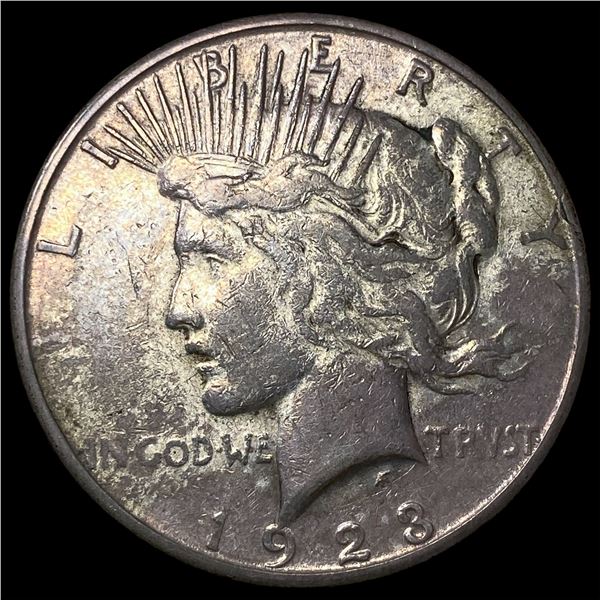 1923-S Silver Peace Dollar LIGHTLY CIRCULATED