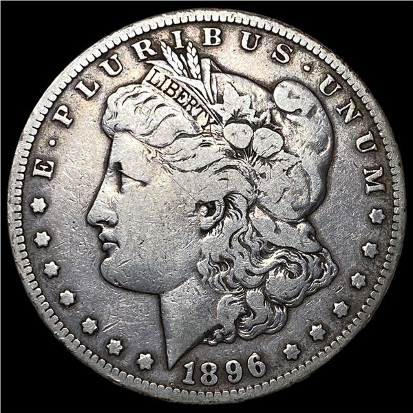 1896-S Silver Morgan Dollar LIGHTLY  CIRCULATED
