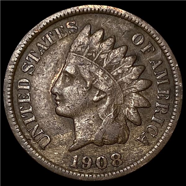 1908-S Indian Head Cent LIGHTLY CIRCULATED