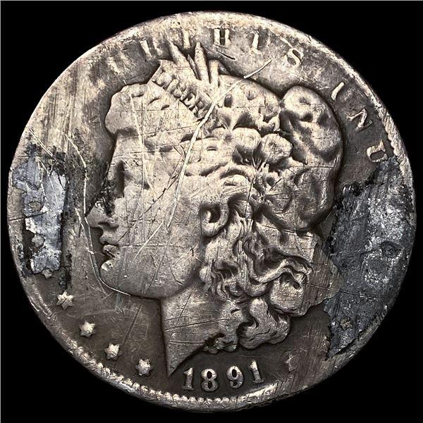 1891-CC Silver Morgan Dollar NICELY  CIRCULATED