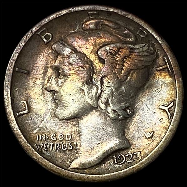 1923-S Silver Mercury Dime NICELY CIRCULATED