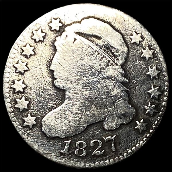 1827 Capped Bust Dime NICELY CIRCULATED