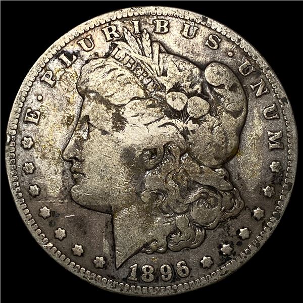 1896-S Silver Morgan Dollar LIGHTLY  CIRCULATED