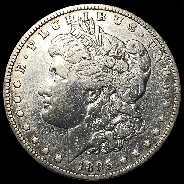 1895-O Silver Morgan Dollar NEARLY  UNCIRCULATED