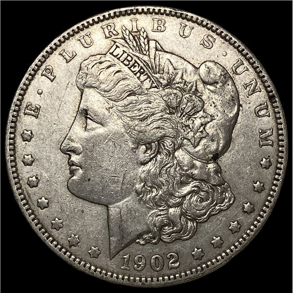 1902 Morgan Silver Dollar NEARLY UNCIRCULATED