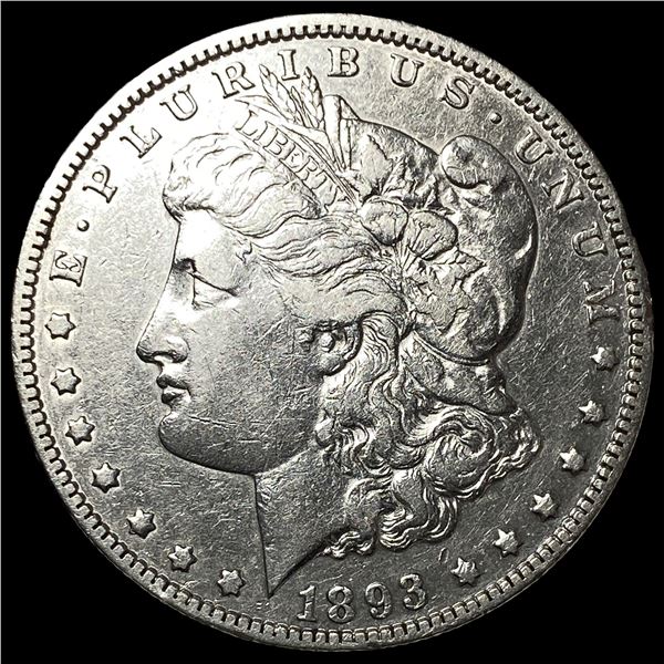 1893-O Silver Morgan Dollar CLOSELY  UNCIRCULATED