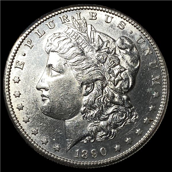 1890-S Silver Morgan Dollar GEM BU