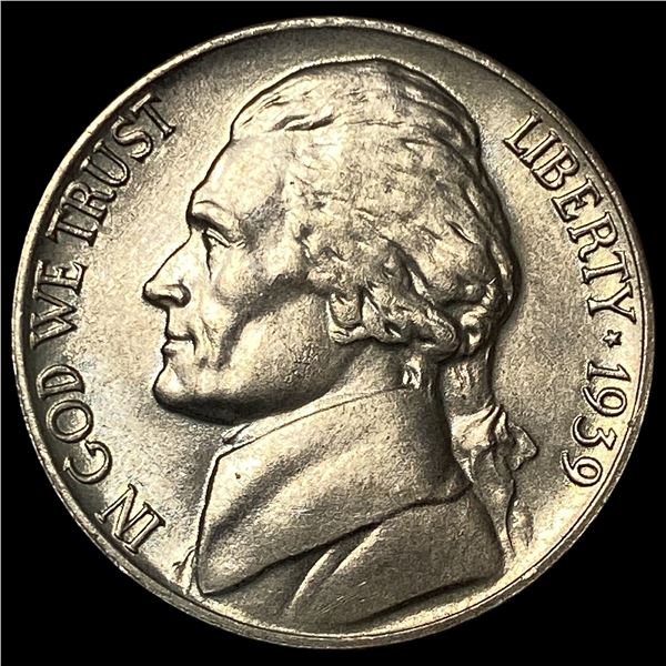1939-D Jefferson Nickel UNCIRCULATED