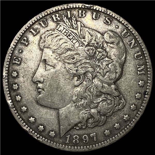 1897-O Morgan Silver Dollar NEARLY UNCIRCULATED