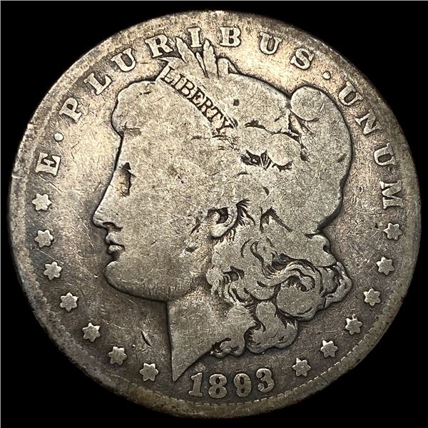 1893 Silver Morgan Dollar NICELY CIRCULATED