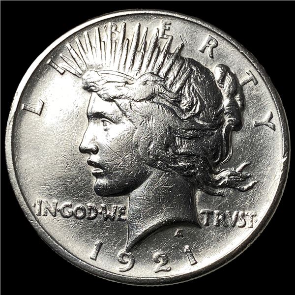 1921 Silver Peace Dollar CHOICE AU