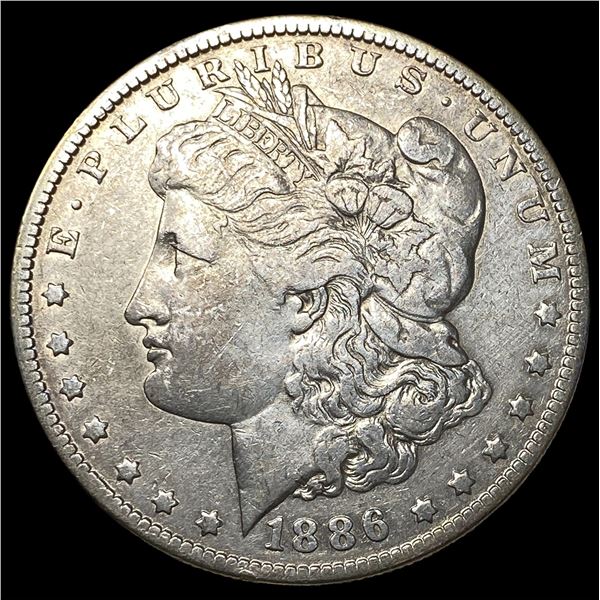 1886-O Silver Morgan Dollar LIGHTLY  CIRCULATED