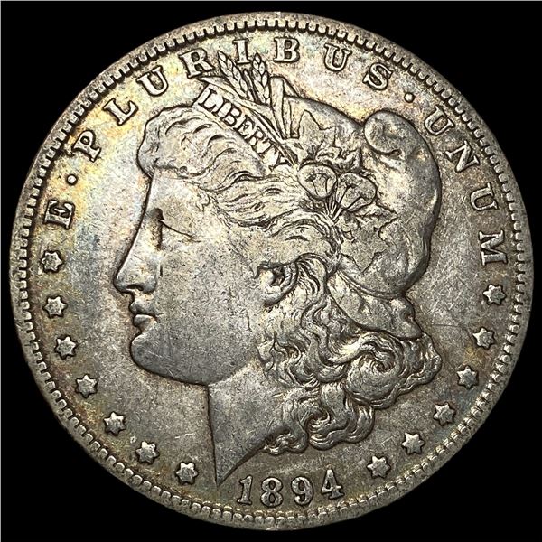 1894-O Silver Morgan Dollar NEARLY  UNCIRCULATED