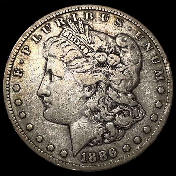 1886-S Silver Morgan Dollar NEARLY UNCIRCULATED