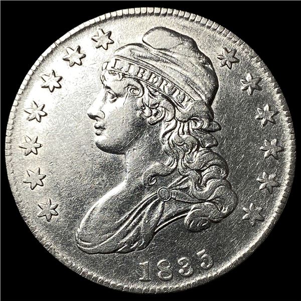 1835 Capped Bust Half Dollar CHOICE AU