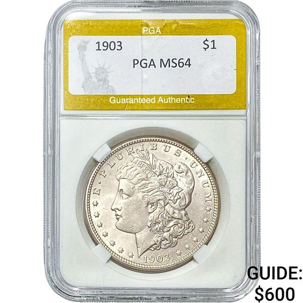 1903 Morgan Silver Dollar PGA MS64