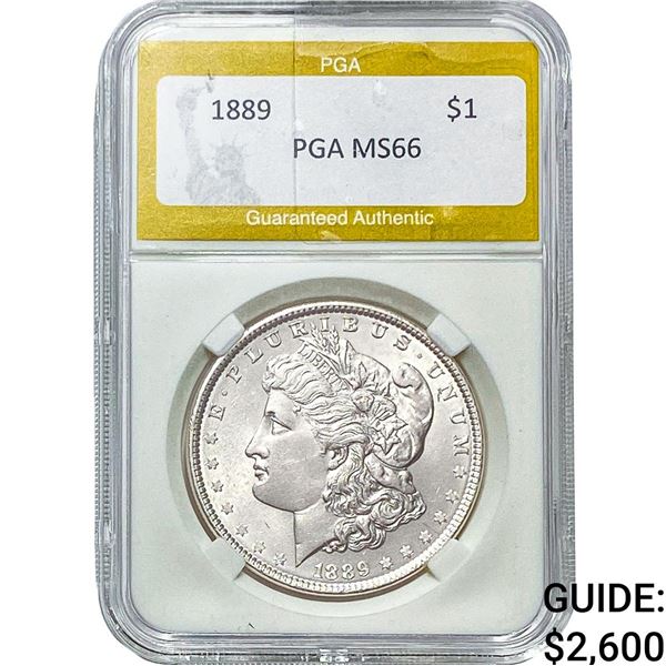 1889 Morgan Silver Dollar PGA MS66