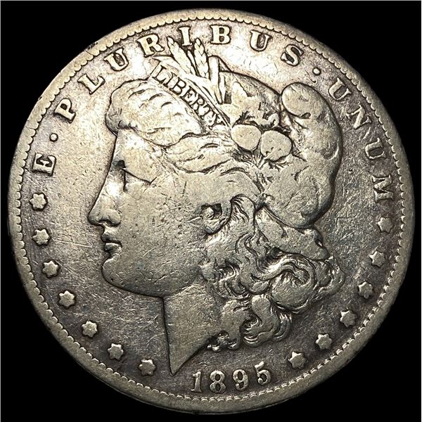 1895-S Silver Morgan Dollar LIGHTLY  CIRCULATED