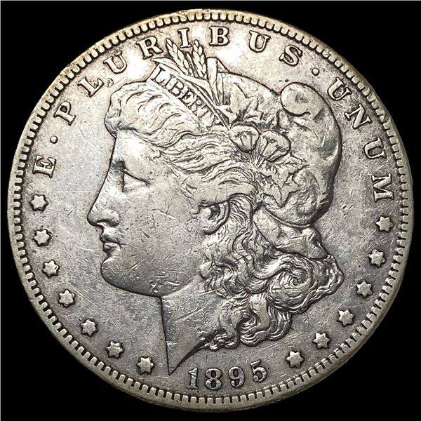 1895-S Silver Morgan Dollar NEARLY  UNCIRCULATED