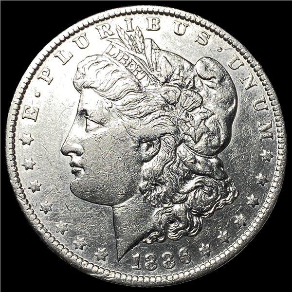 1886-O Silver Morgan Dollar CHOICE AU
