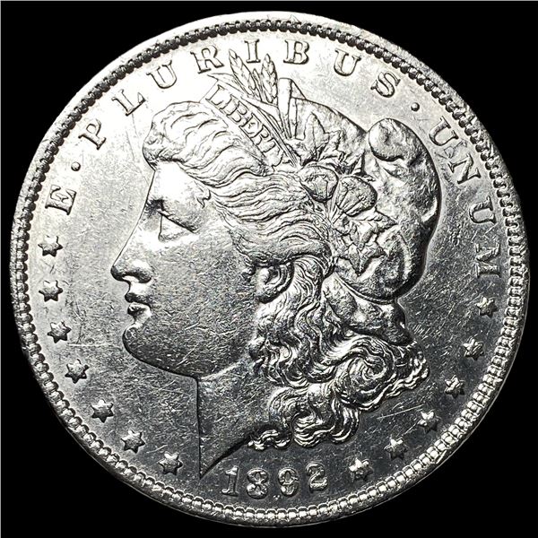 1892 Silver Morgan Dollar CHOICE AU