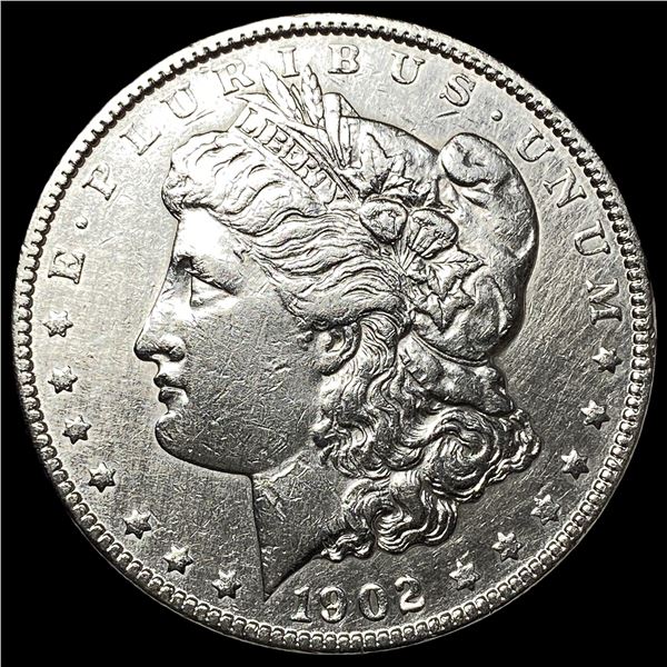 1902 Morgan Silver Dollar NEARLY UNCIRCULATED