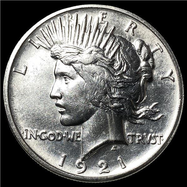 1921 Silver Peace Dollar CHOICE AU
