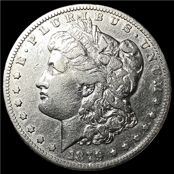 1879-CC Silver Morgan Dollar NEARLY UNCIRCULATED