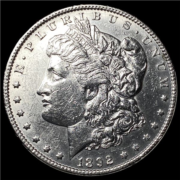 1892 Silver Morgan Dollar CHOICE AU