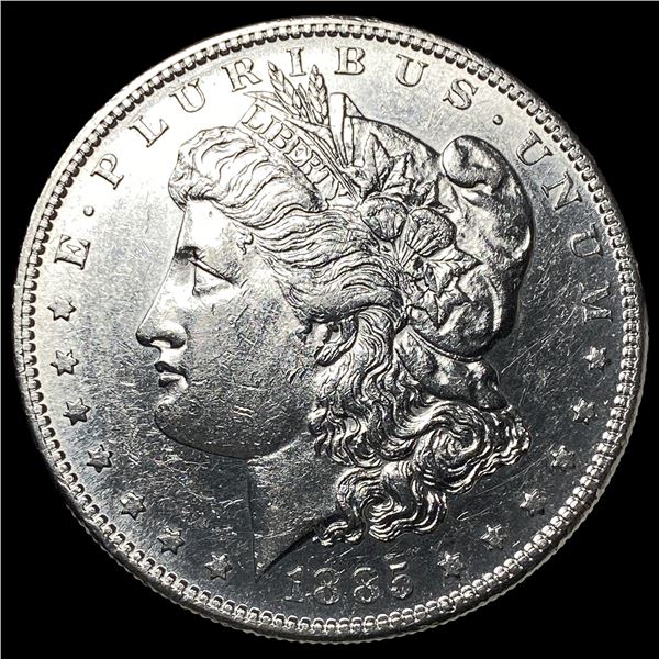 1885-S Morgan Silver Dollar CHOICE AU