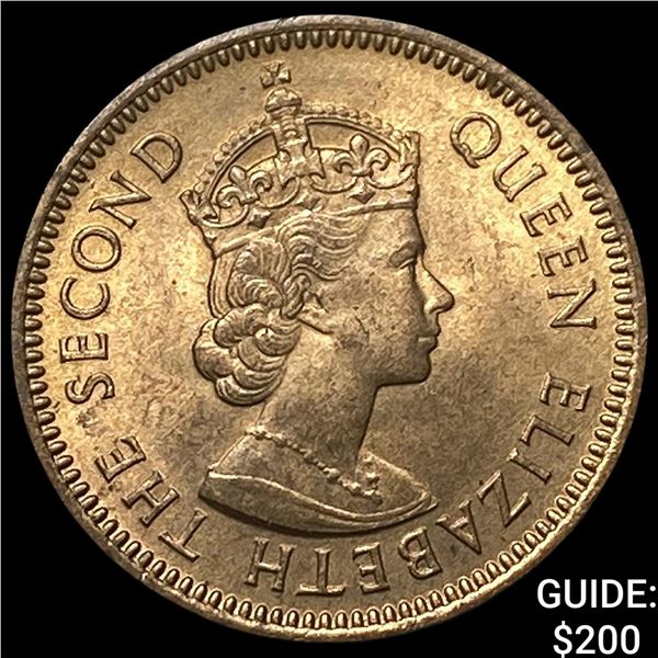1955 Cyprus Bronze 3 Mils