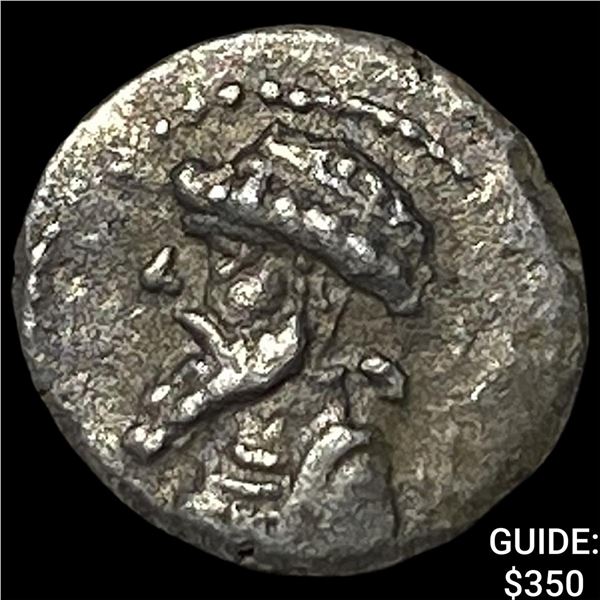 Elymais Kamnaskries V 54-32 BC Silver Hemidrachm