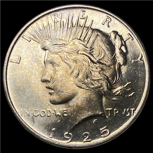 1925 Silver Peace Dollar CHOICE BU