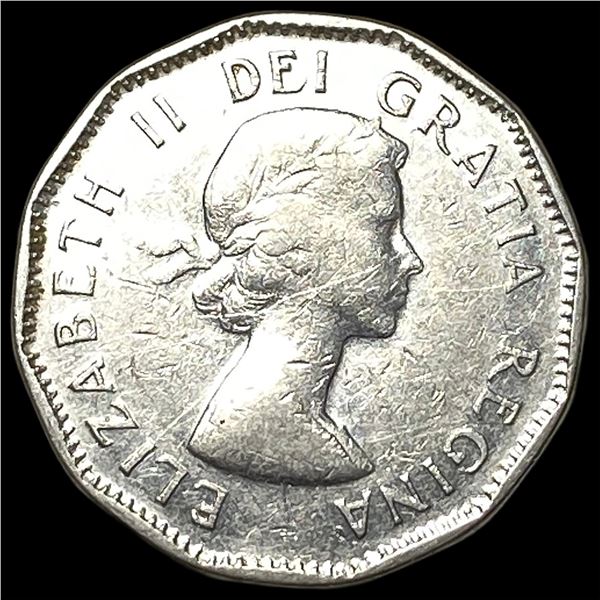 1957 Canada Nickel 5 Cents