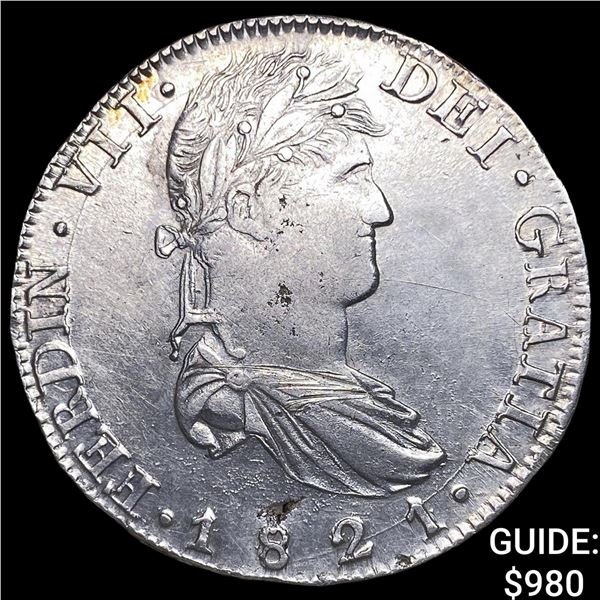 1821ZsRG Mexico Silver 8 Reales