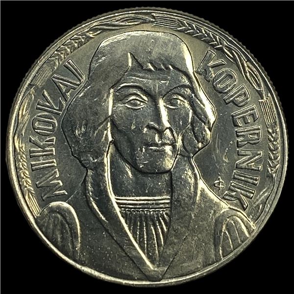 1967 Poland Copper Nickel 10 Zlotych